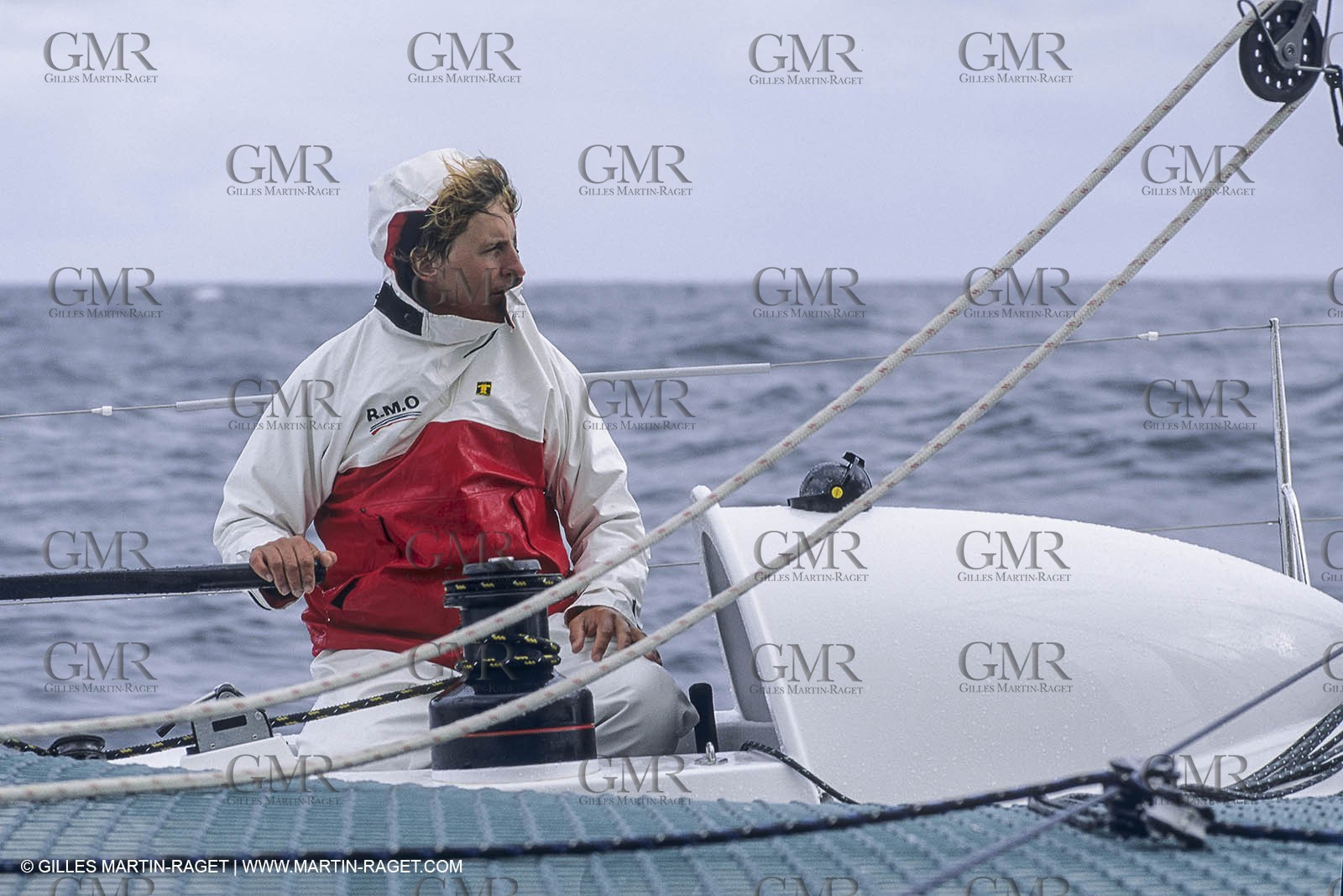 Sailing, Offshore Racing, Route du Rhum 1990, RMO, Laurent Bourgnon