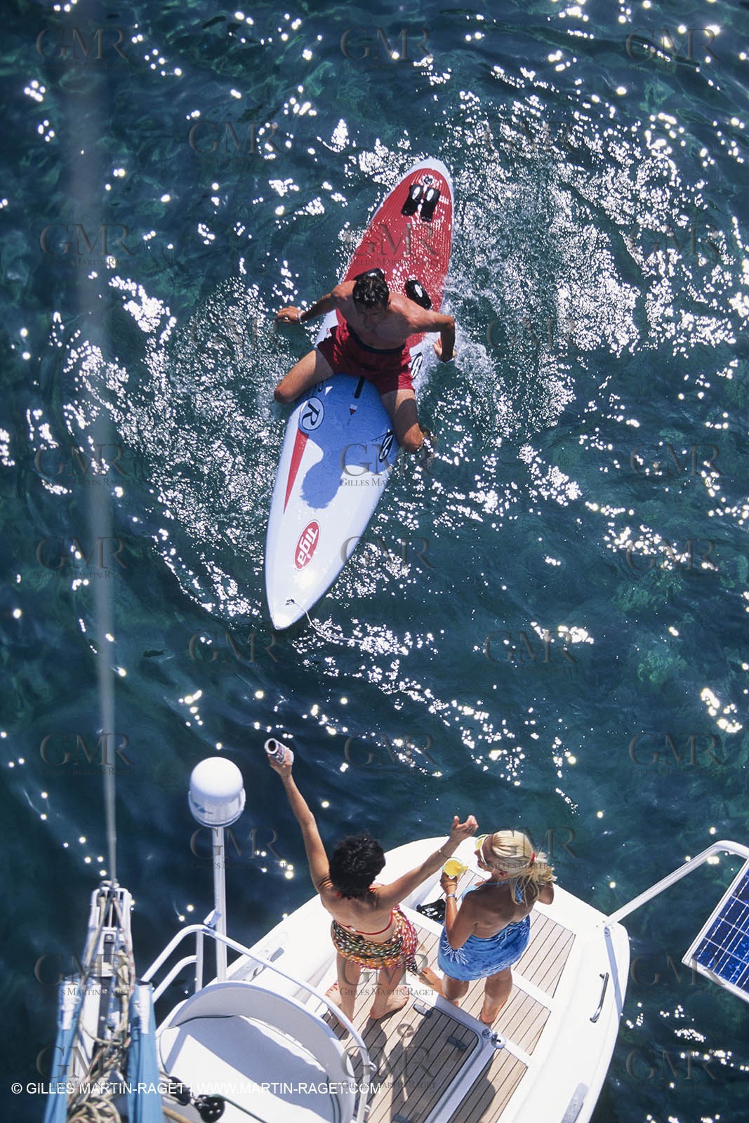 Sailing, cruising, people