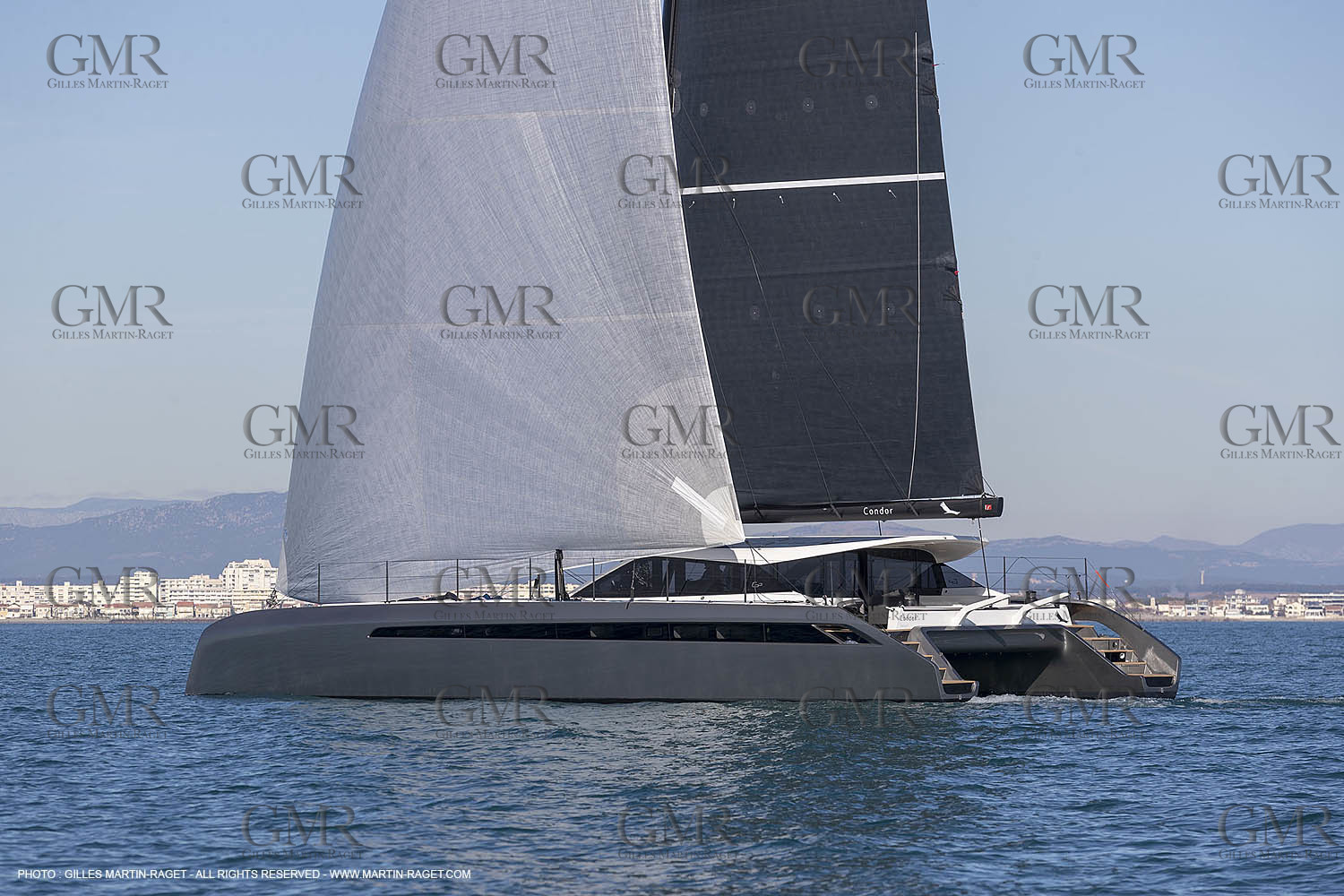 05 02 2019, La Grande Motte (FRA,34), Gunboat 68 sail testing  2