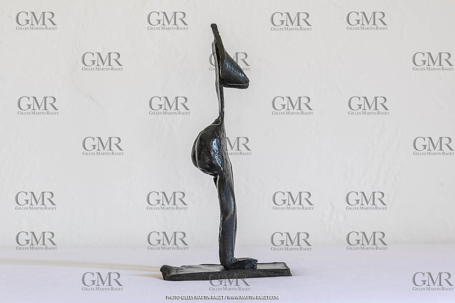 12 07 2020, St Rémy de Provence (FRA, 13) Oeuvre Germaine Richier, Femme Sein, 1955, EA
