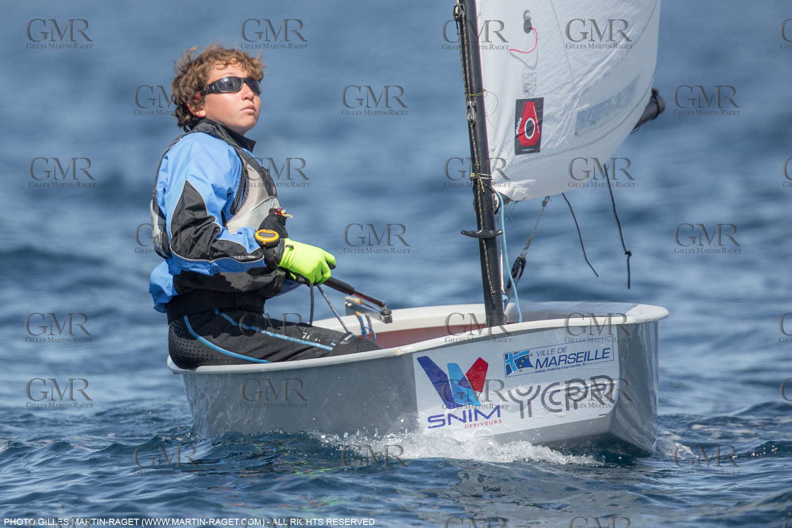 14 04 2016, Marseille (FRA,13), SNIM Dériveurs, Coupe Internationale de Printemps Optimist, Day 4