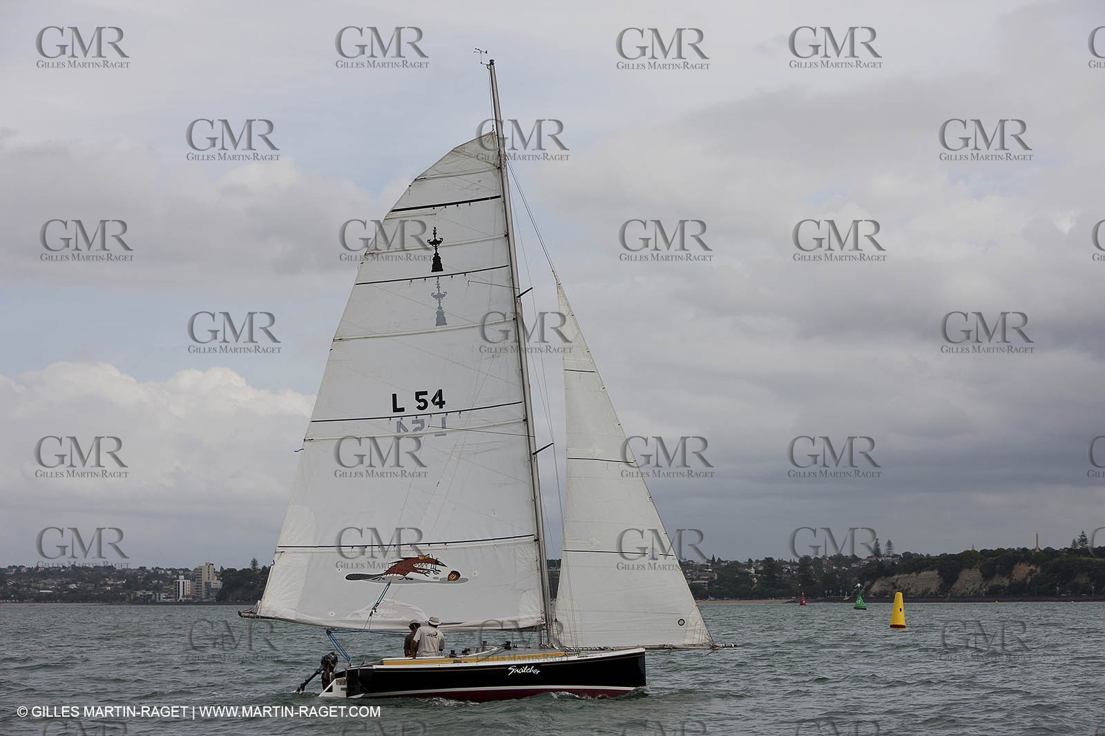 01 02 2009 - Auckland (NZL) -  Louis Vuitton Pacific Series -  Racing Day 3 - Round Robin 1