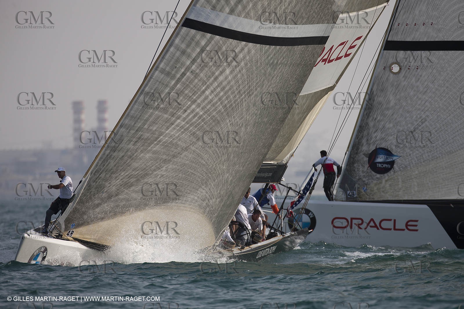 15 11 2010 - Dubai (UAE) - Dubai Louis Vuitton Trophy -  BMW ORACLE Racing Vs Artemis