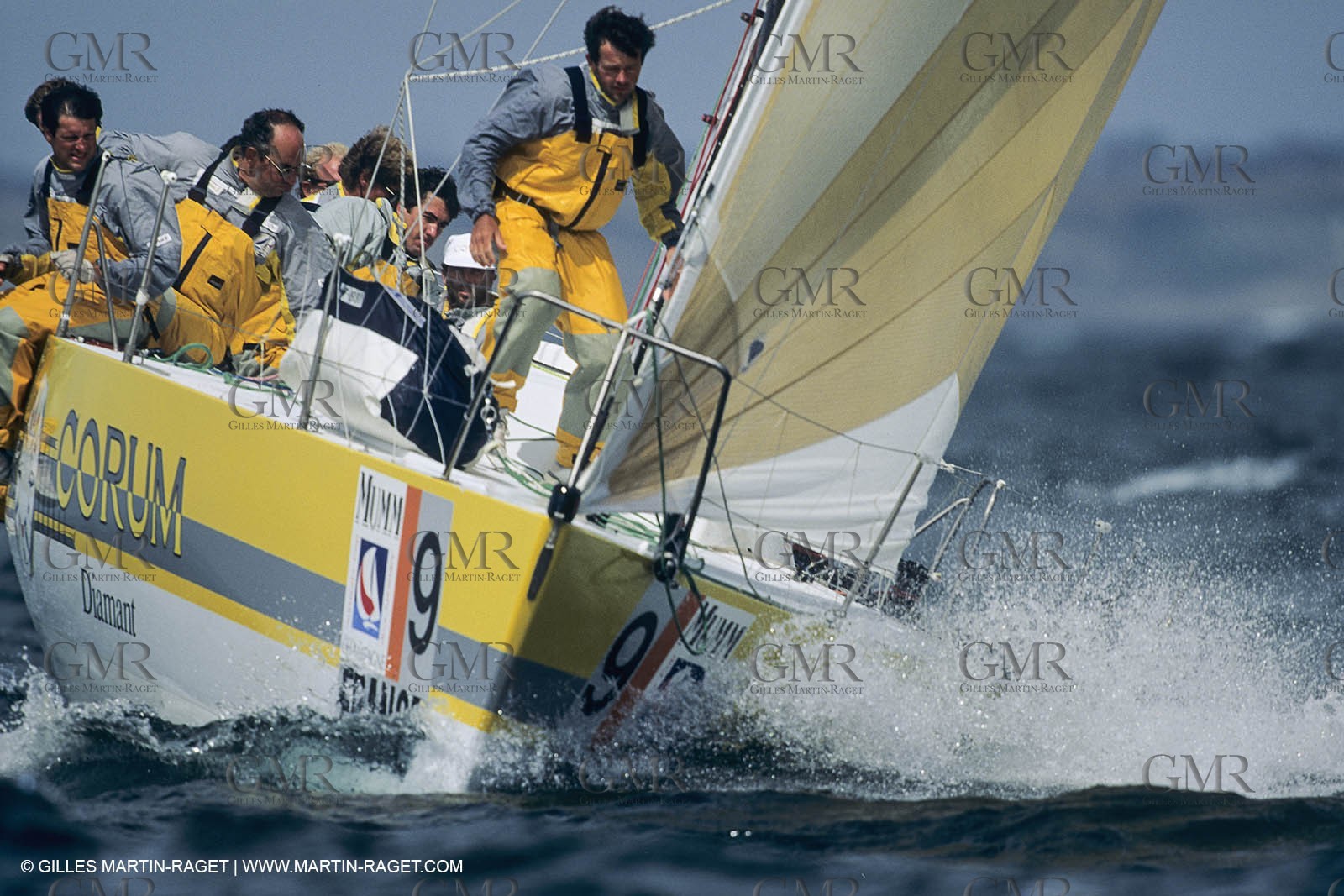 Sailing, Yacht Racing, Admiral's Cup, Cowes Week, Corum Sailing Team