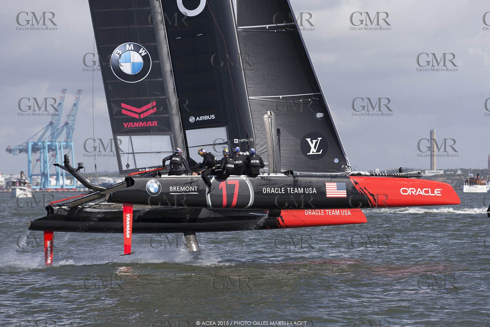 29 08 2015, Göthenburg, (SWE), 35th America's Cup, Louis Vuitton America's Cup World Series Göthenburg 2015, Race Day 1