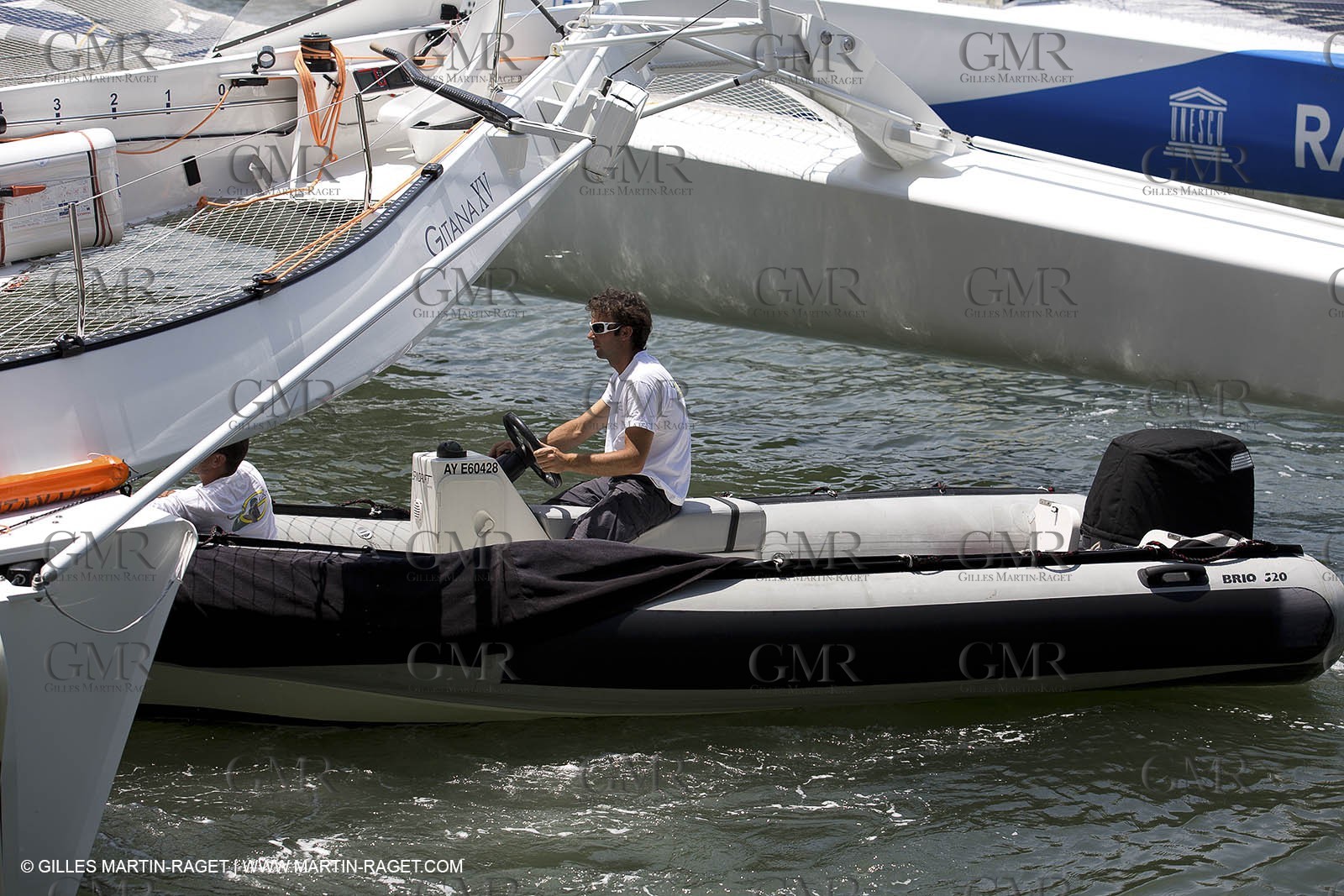 05 07 2012 - New York (USA) - Ocean Krys Race - Speed runs in fornt of NY city