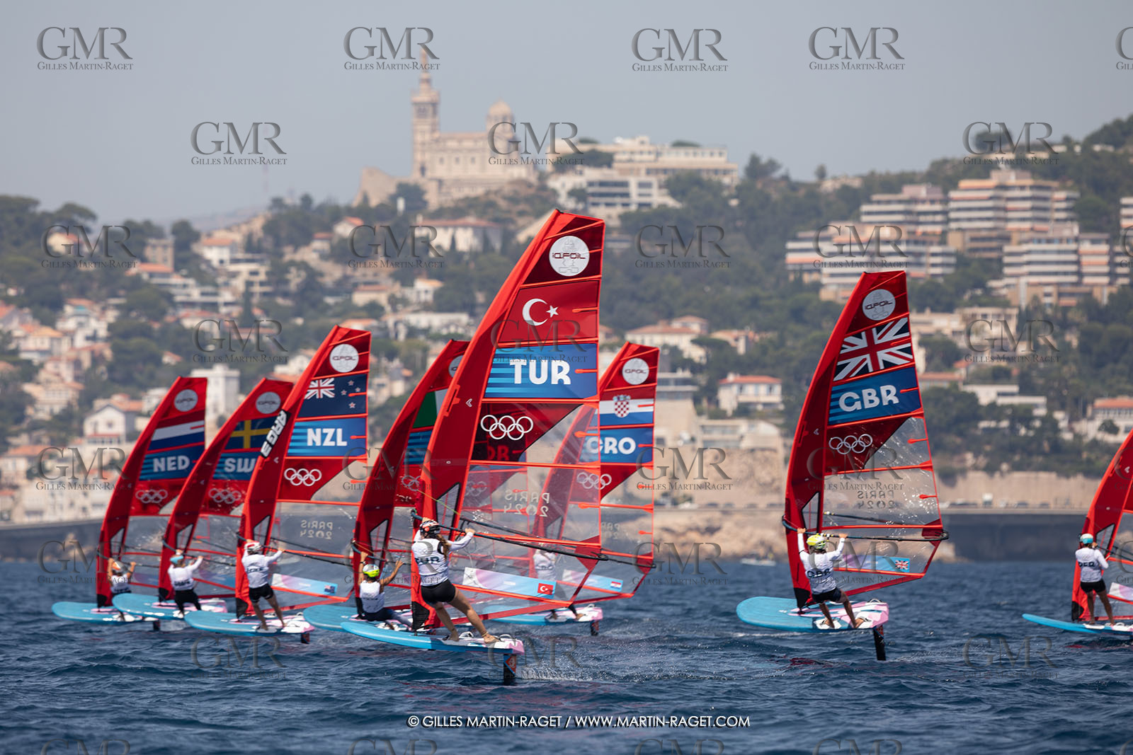 29 07 2024, Marseille (FRA), Paris 2024 Olympic Games, Sailing, Race Day 2