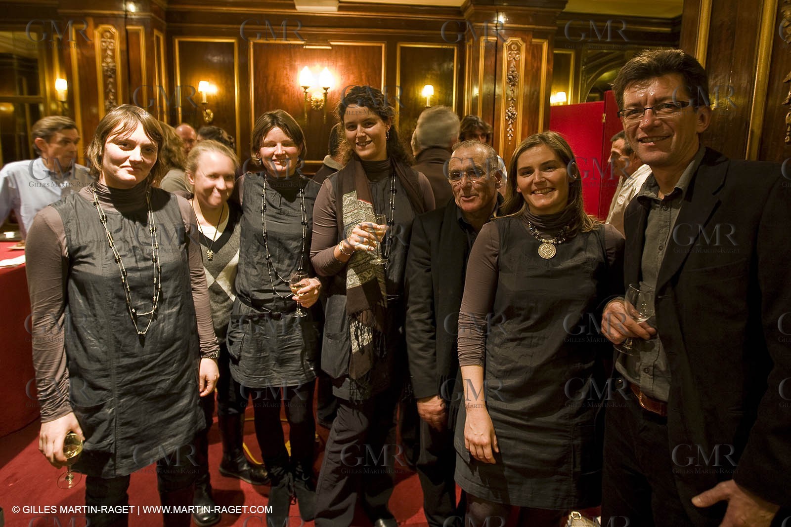 12 08 08 - Paris (FRA) Edouard VII theater - French Sailing Federation - Champions party - French Sailor of the year : Francis Joyon