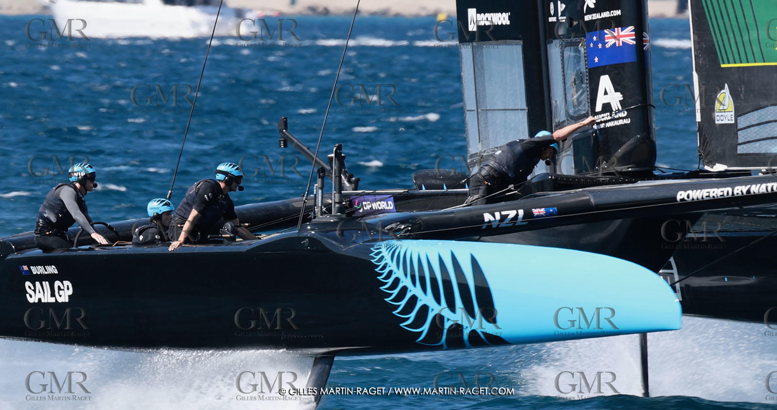 10 09 2025, Saint-Tropez,(FRA), Rockwool SailGP France Saint-Tropez, Race Day 1