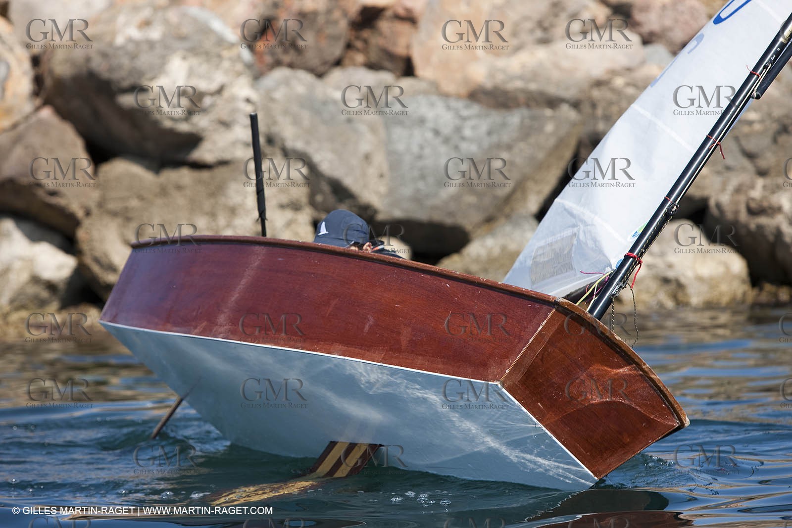 24 05 2010 - Hyères (FRA,83) - wooden optimist