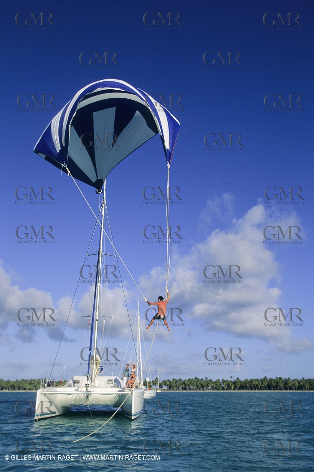 sailing - Cruising - Multihull at the mooring