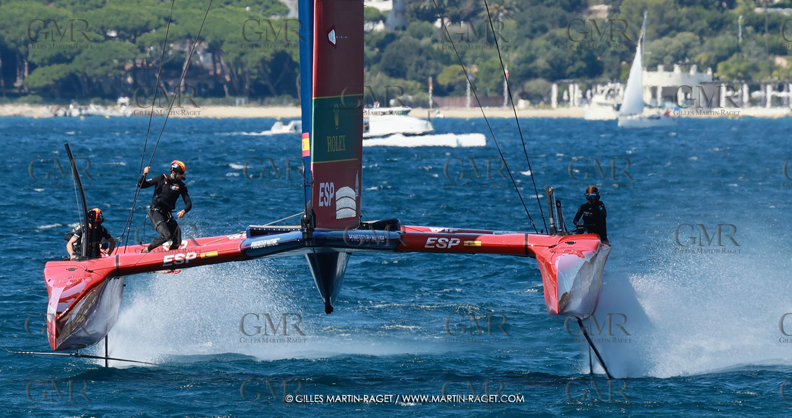 10 09 2025, Saint-Tropez,(FRA), Rockwool SailGP France Saint-Tropez, Race Day 1