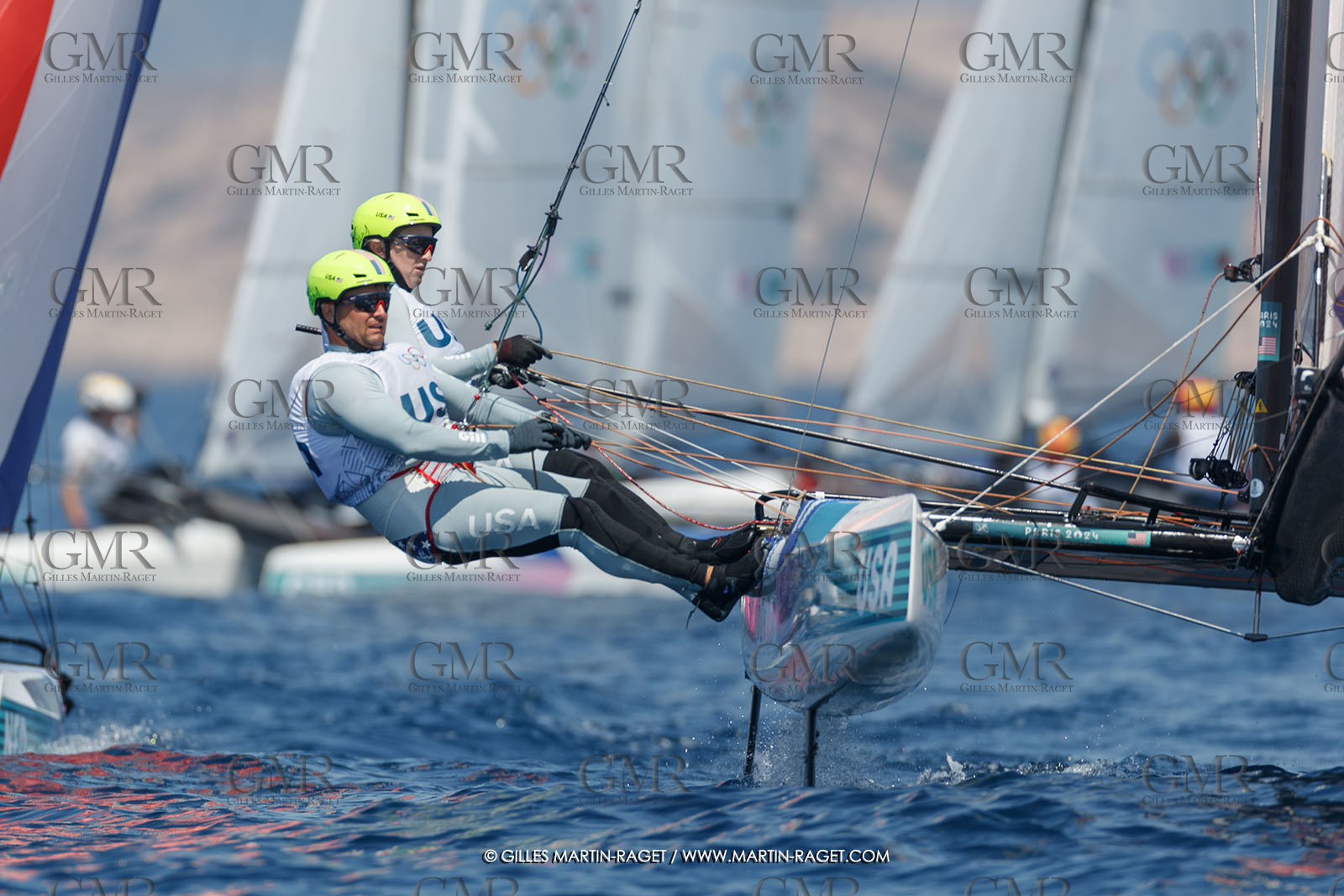 06 08 2024, Marseille (FRA), Paris 2024 Olympic Games, Sailing, Race Day 9