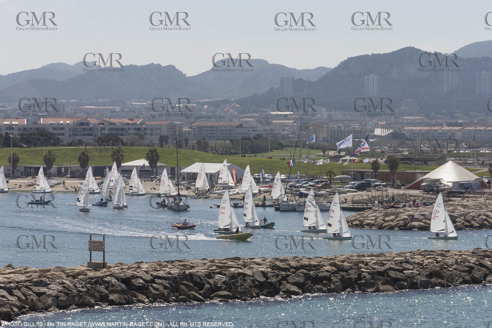 10 04 2015, Marseille (FRA), Yachting Club de la Pointe Rouge - Coupe Internationale de Printemps des 470