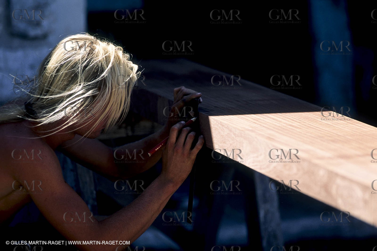 motor boats, claissc runabouts, cefit or Sagitta at Trapani boatyard (Cassis, FRA,13)