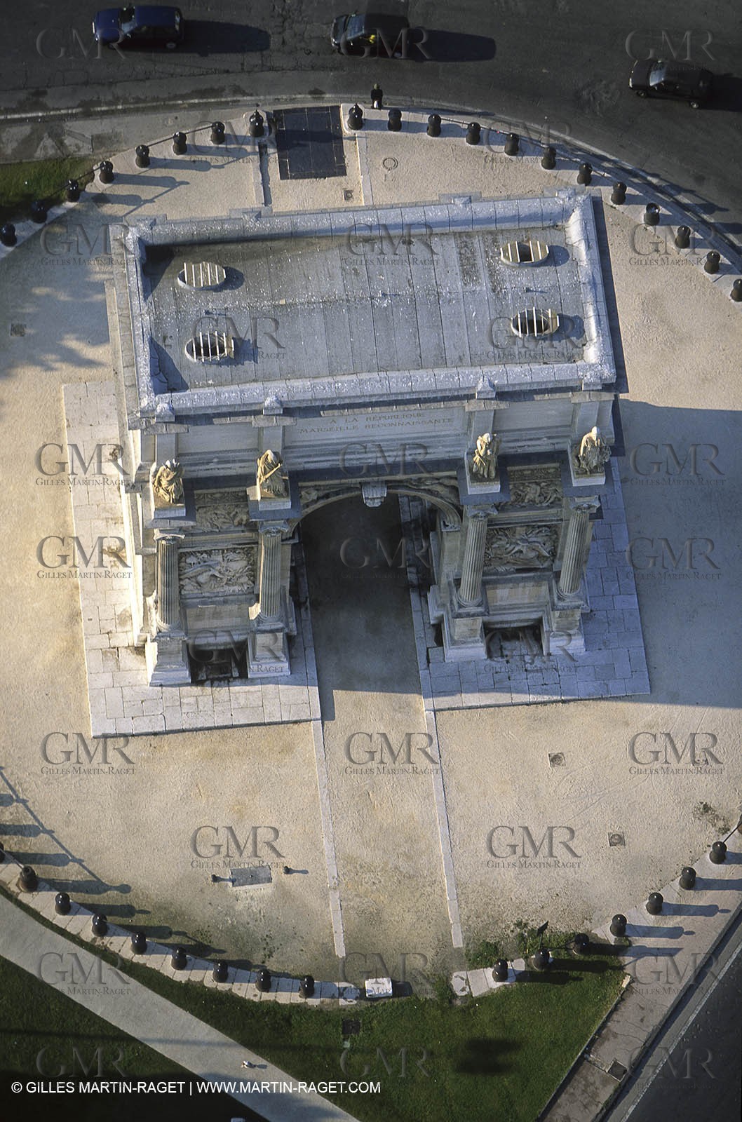 Bouches du Rhône, Marseille, (FRA,13) - Marseille from the sky