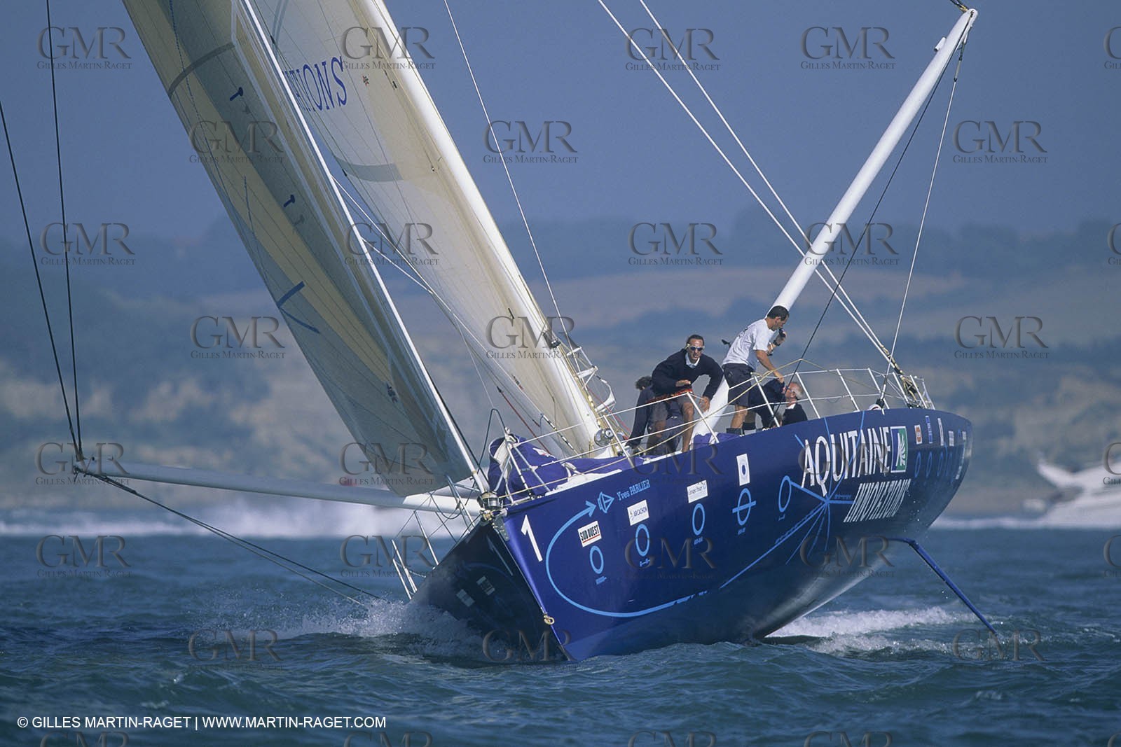 Sailing, Yacht Racing, Admiral's Cup, Cowes Week, Cowes (UK, IOW)
