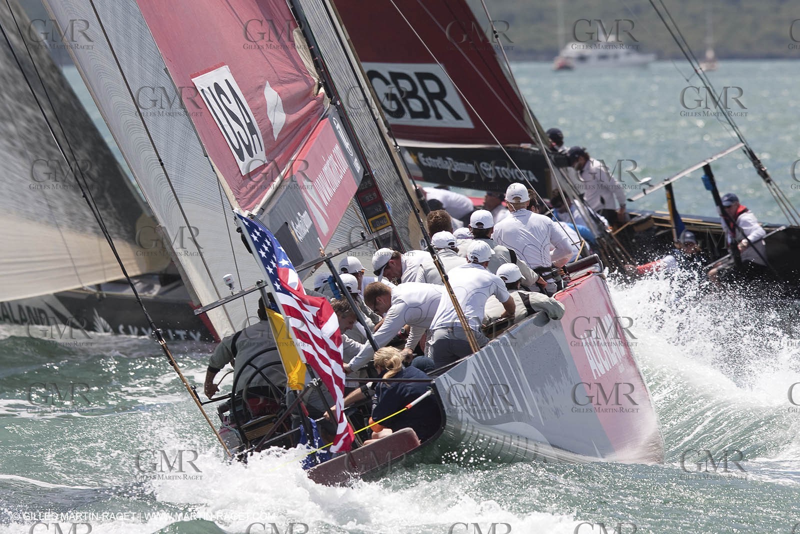 06 02 2009 - Auckland (NZL) -  Louis Vuitton Pacific Series -  Racing Day 6 - Round Robin 2