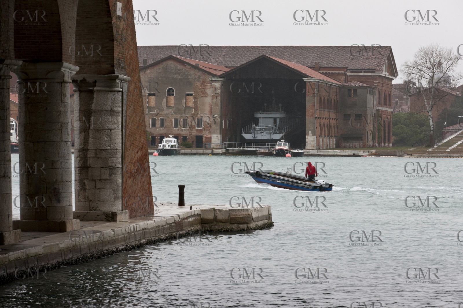 20 02 2012 - Venezia (ITA) - 34th America'sCup - Venezia 2012 America's Cup World Series - The Arsenale where the AC45 moorings, public village, media center and Club 45 will be located