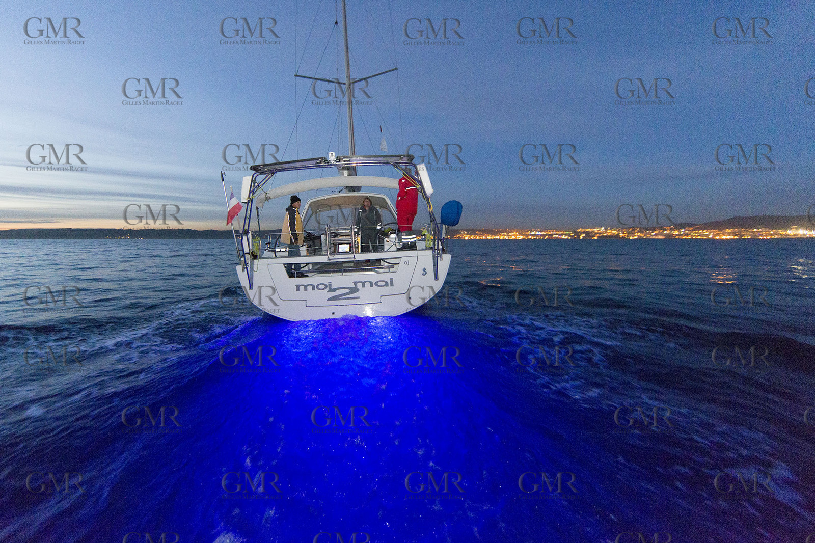 08 01 2016, Marseille (FRA, 13), Cruising in winter in the Calanques