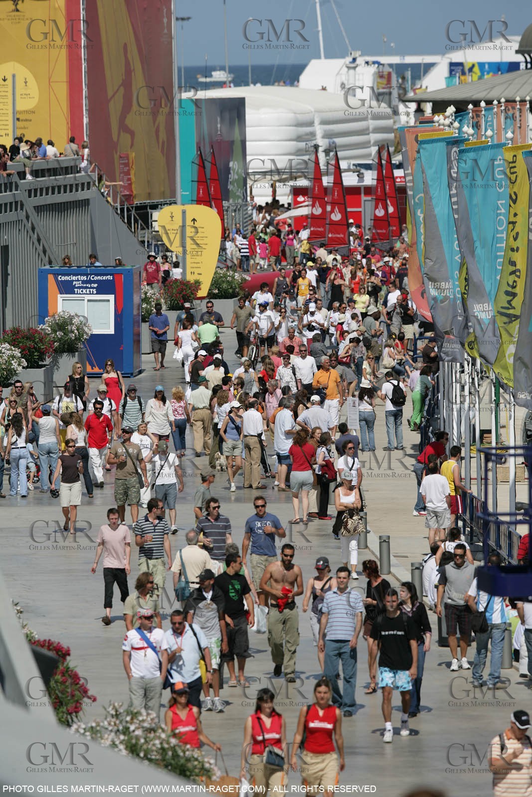 03 06 2007-Valencia (Spain)- 32nd America's Cup - Louis Vuitton Cup Final - Day3