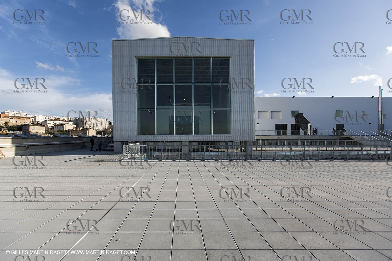 22 01 2013, Marseille, Fra, 13, Marseille Provence 2013, European Capital of Culture, Belle of May Revisited industrial site, Panorama Tower