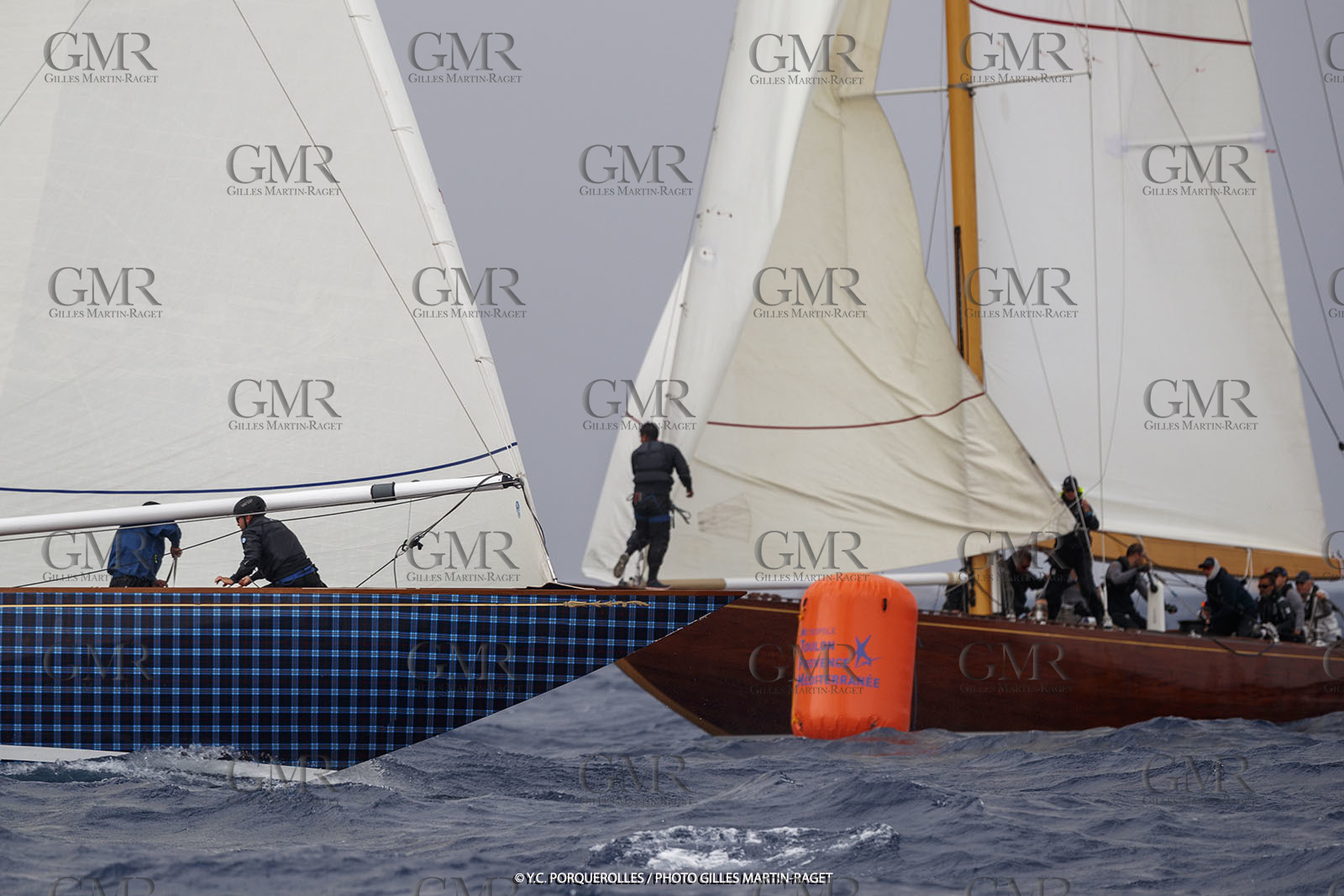 19 06 2024, Porquerolles Island (FRA), Championnat du monde des 12 m JI 2024, Race Day 1