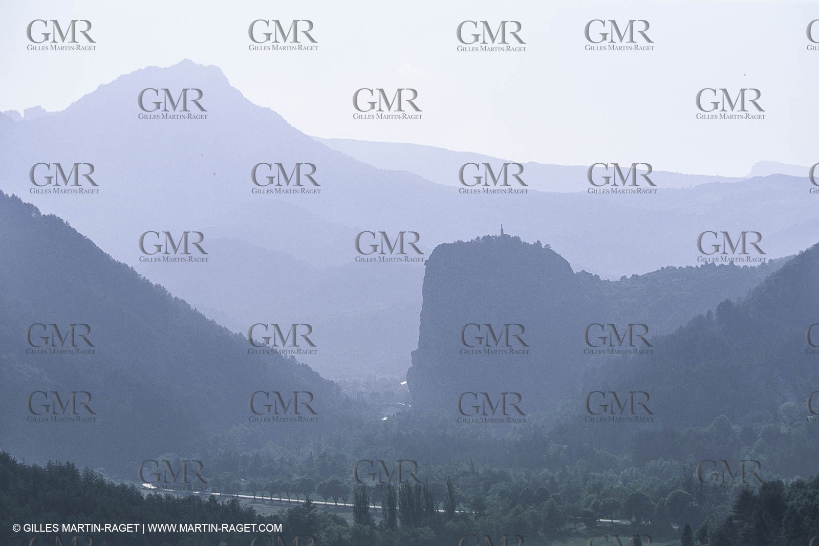 France, Provence, Route Napoleon, Napoleon Road