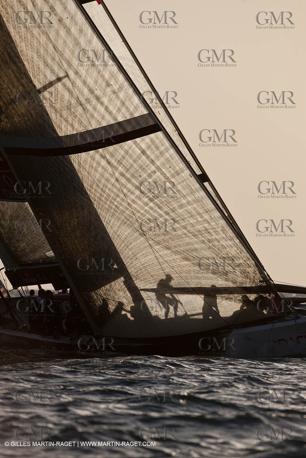 17 11 2010 - Dubai (UAE) - Dubai Louis Vuitton Trophy -  BMW ORACLE Racing Vs  Emirates Team New Zealand