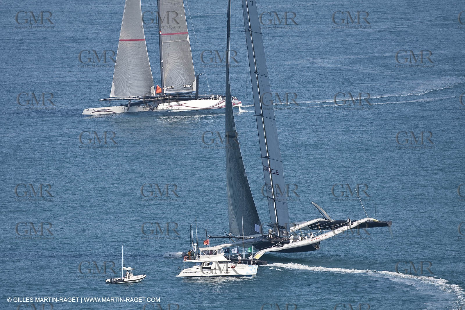 11 02 2010 - Valencia (ESP) - 33rd America's Cup - BMW ORACLE Racing - Day off 2