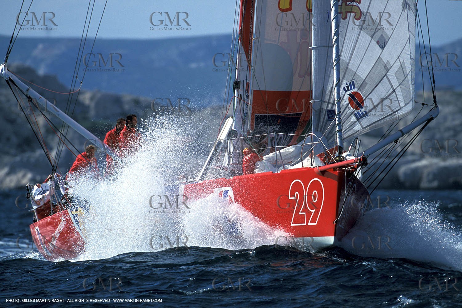 IMOCA - 2002 Marseille Grand Prix  - Sill Plein Fruits - Roland Jourdain