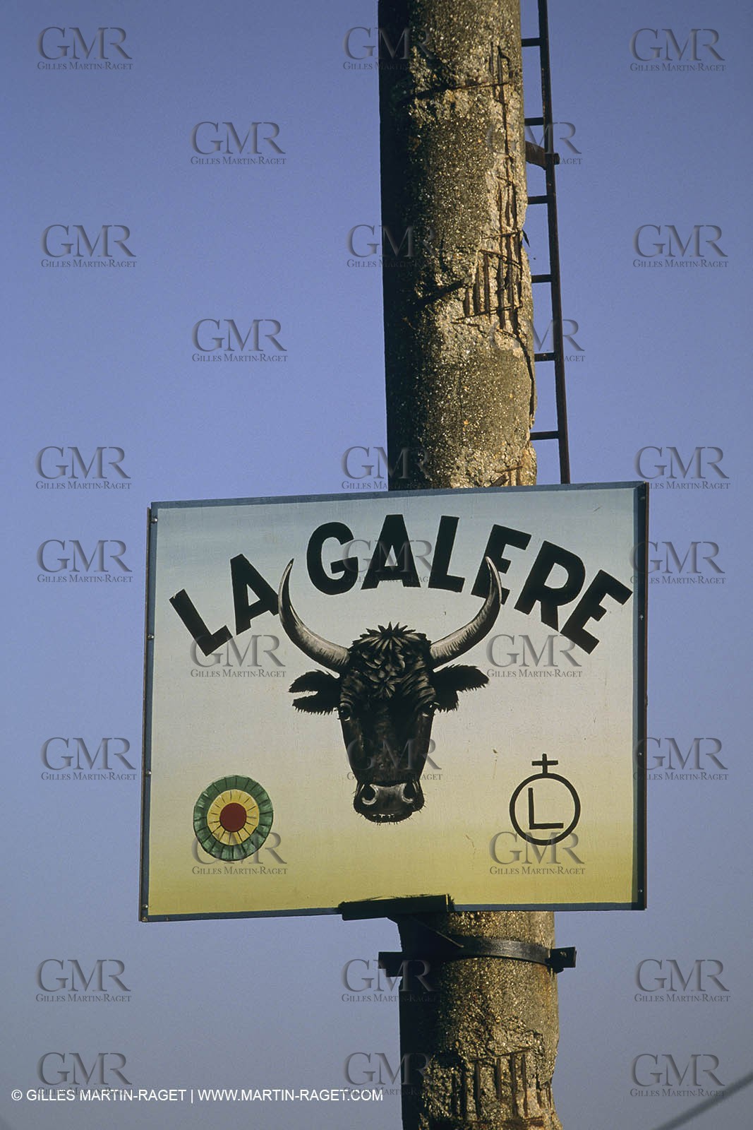 France, Provence, Camargue, Mas traditionnel de Camargue