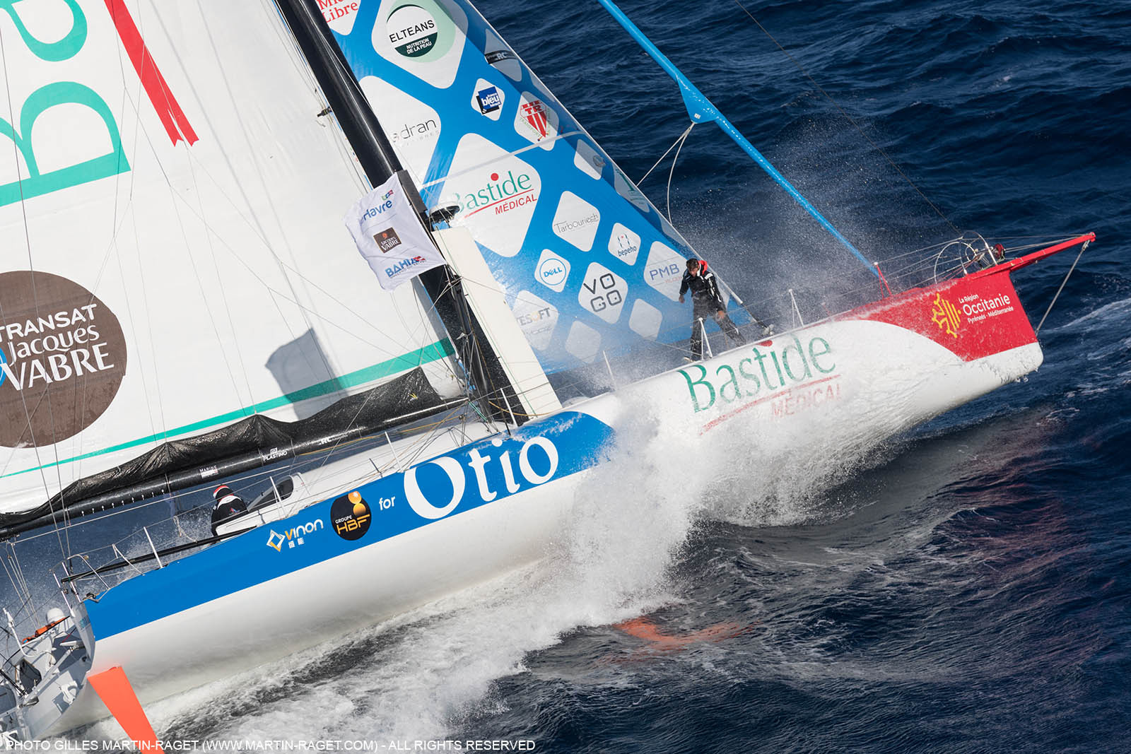 13 07 2017, Port Camargue (FRA,30), Transat Jacques Vabre 2017, Bastide Otio (Kito de Pavant, Yannick Bestaven), offshore trainings