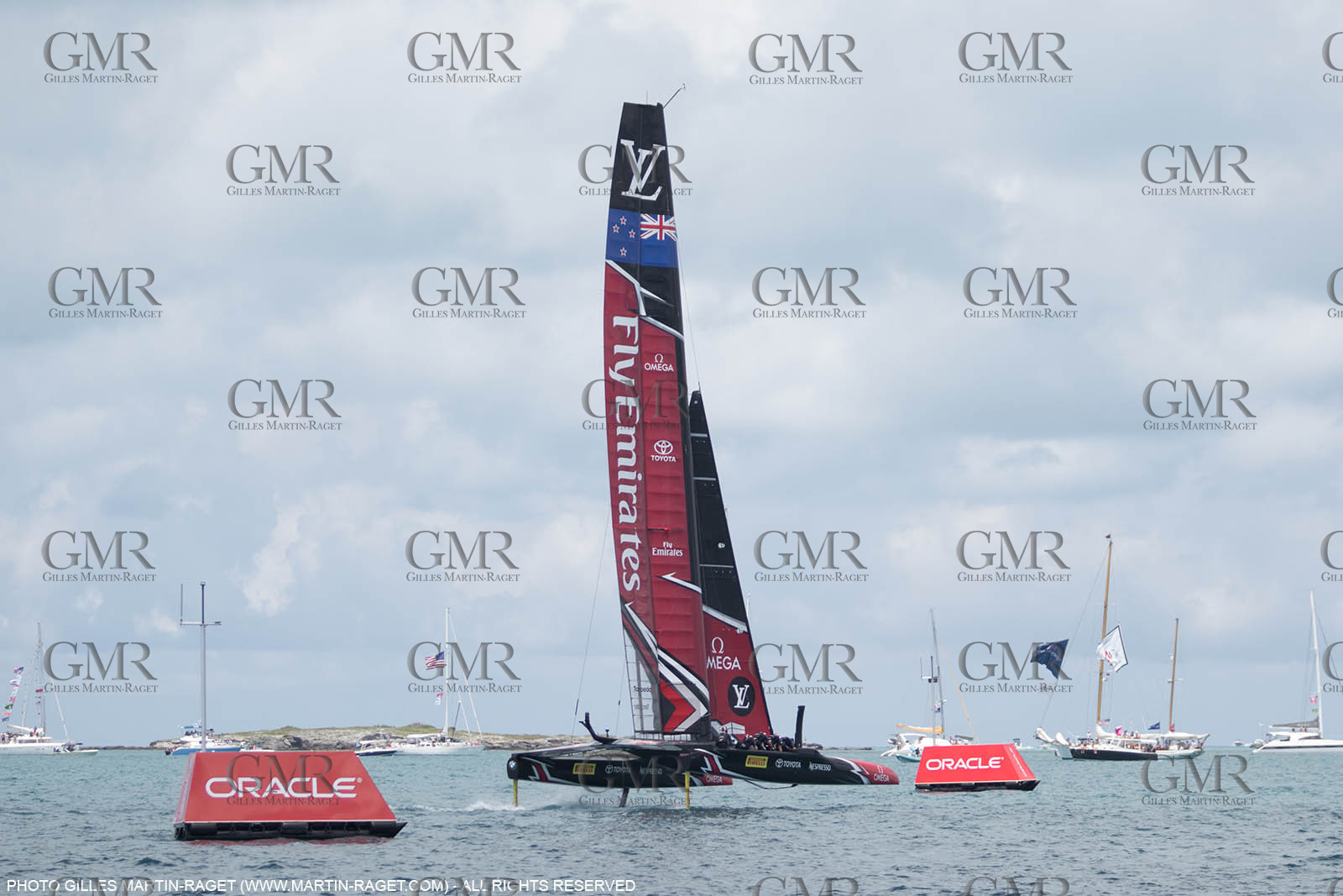 17 06 2017 - Bermuda (BDA) - 35th America's Cup 2017 - 35th America's Cup Match Presented by Louis Vuitton, Race day 1