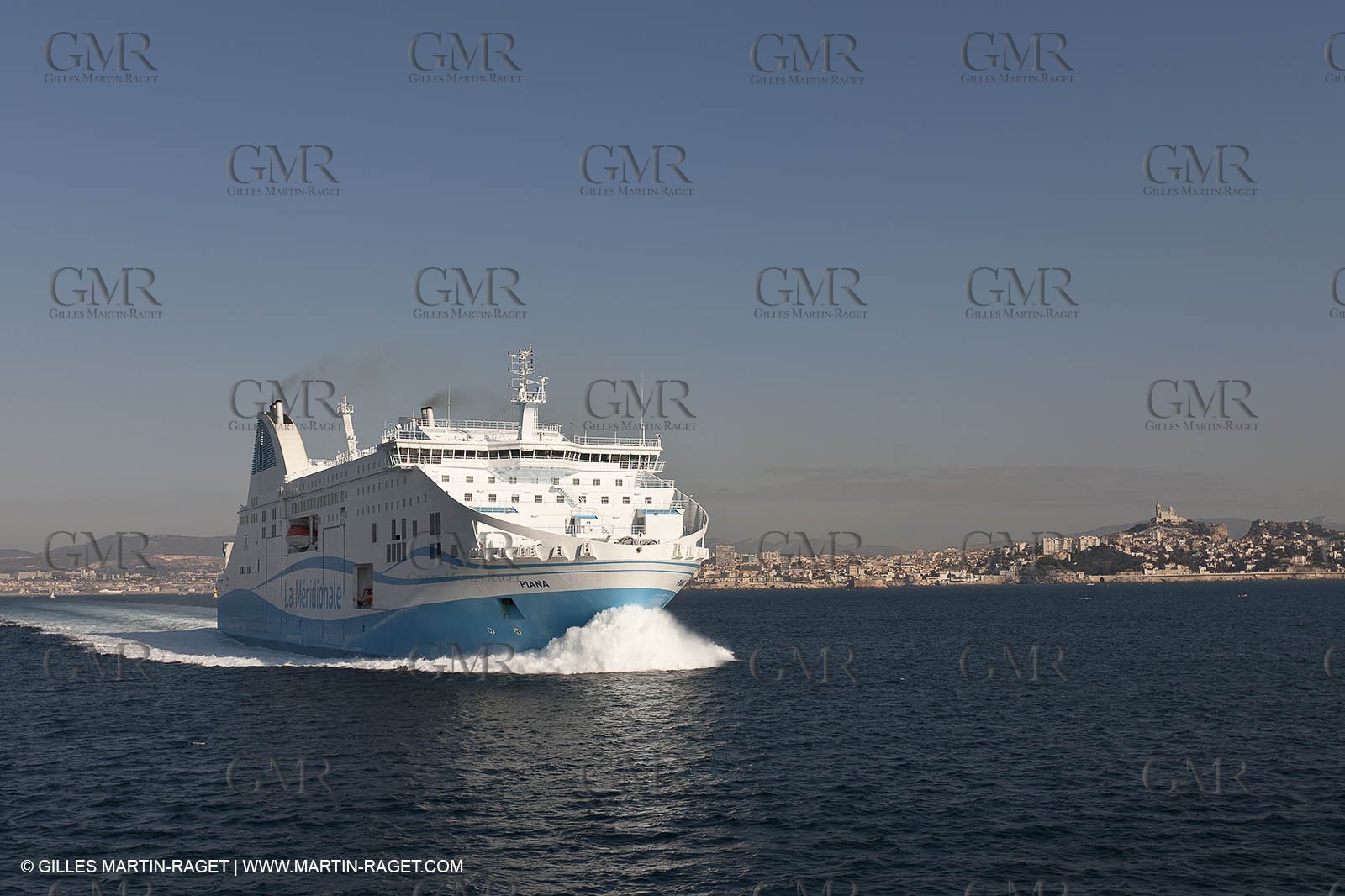 14 01 2012 - Marseille (FRA,13) - La Meridionale shipping company - the Piana off Marseille and the Calanques