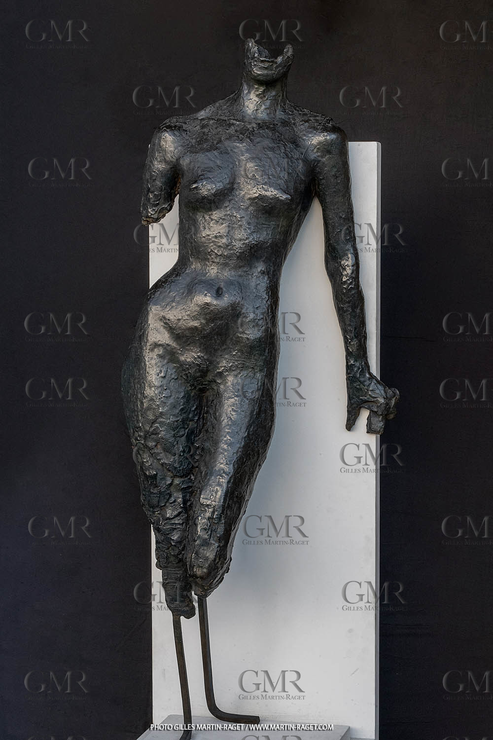05 01 2023, Arles (FRA, 13), Oeuvre de Germaine Richier, Torse II, 1941, Epreuve d'exposition