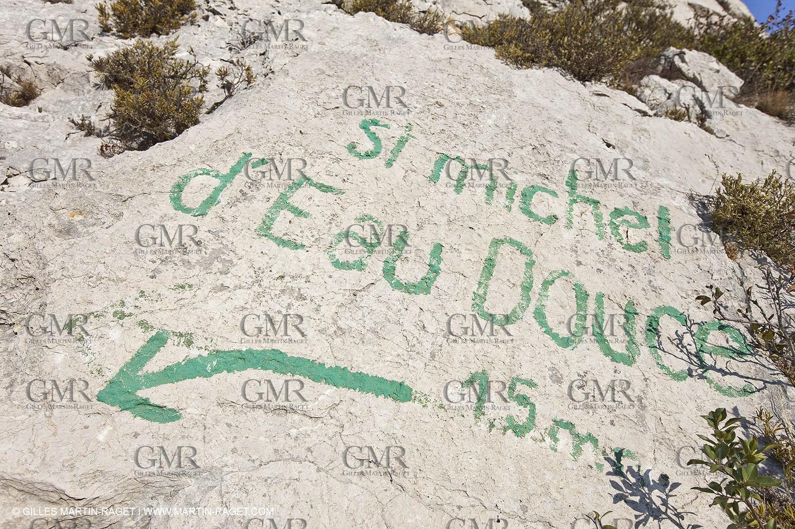 10 09 2009 - Marseille (FRA, 13) - Les Calanques - Massif de Marseilleveyre - Col des Chèvres