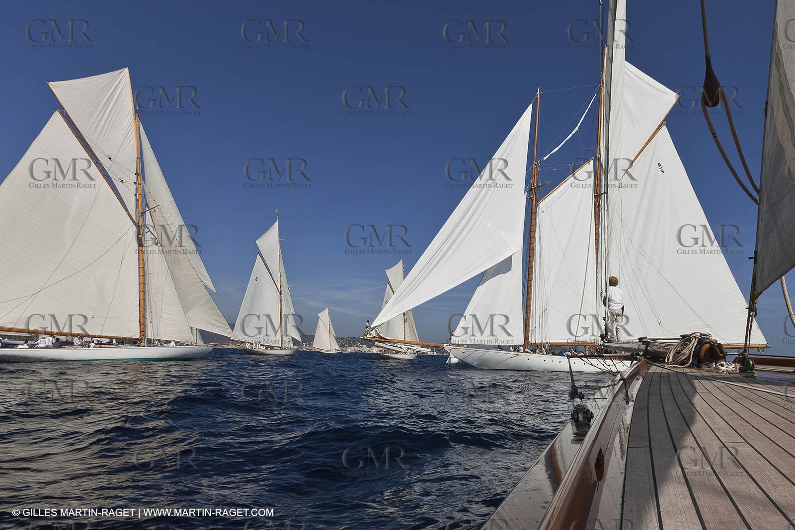 01 10 2011 - Saint Tropez (FRA,13) - Voiles de Saint Tropez 2011 - Classic Yachts - Day 5 - Onboard Mariquita