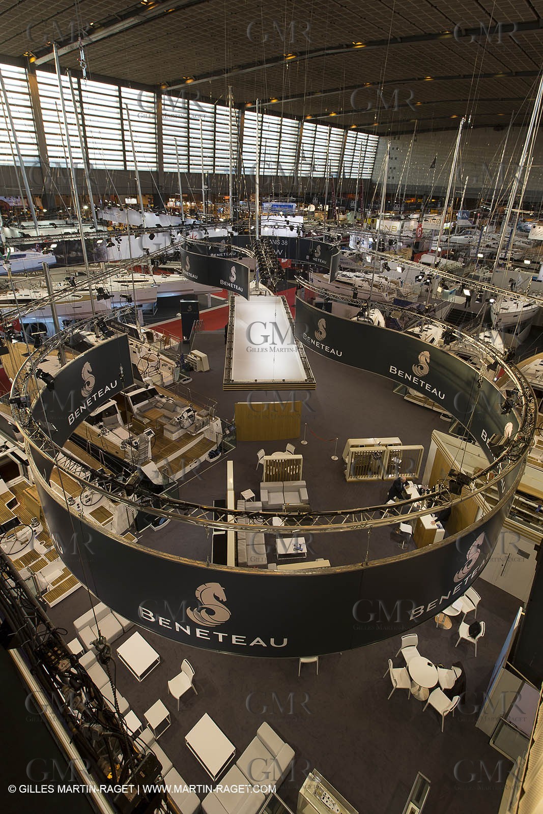 10 12 2013 - Paris (FRA,75) -Paris Boat Show - Beneteau booth