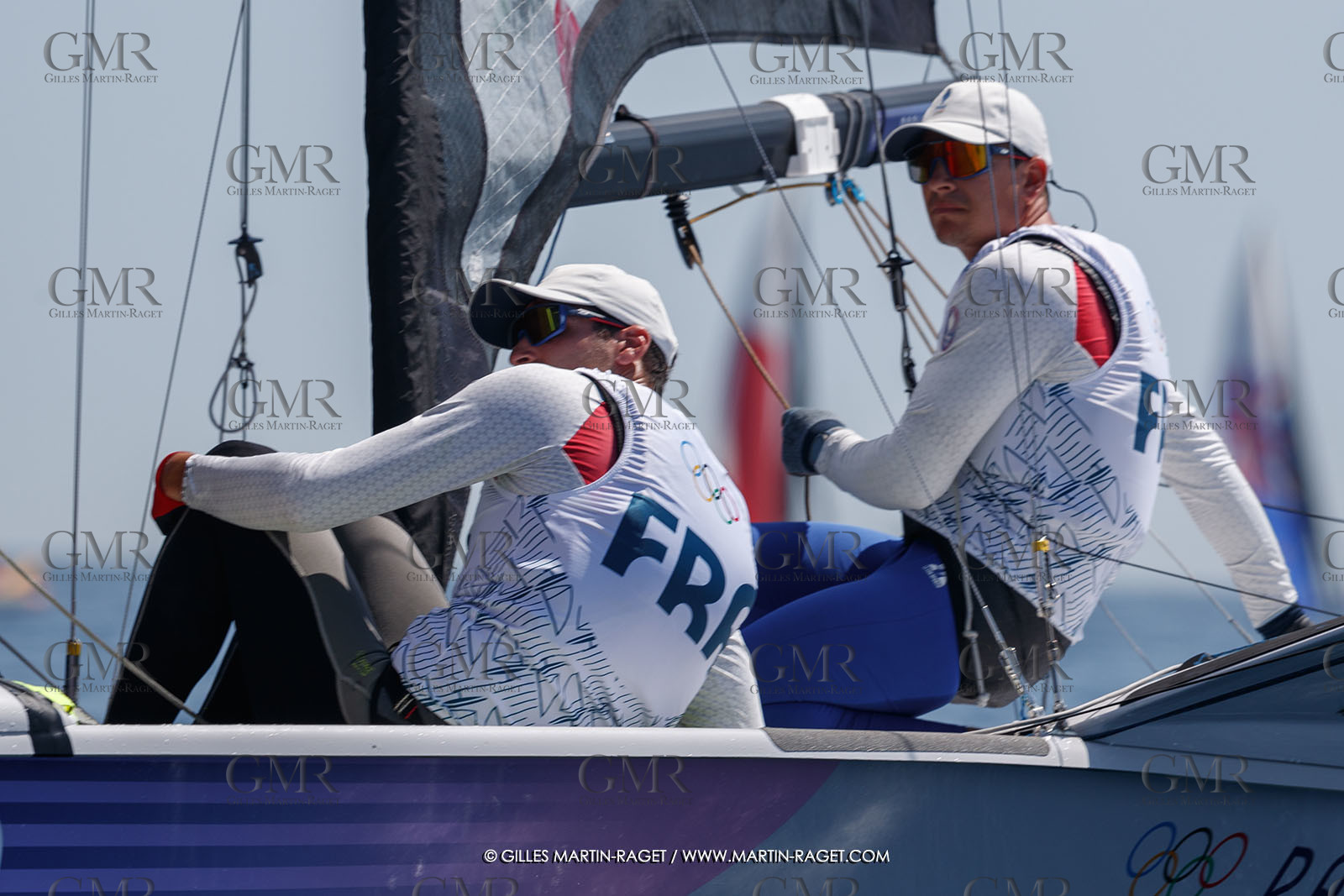 25 07 2024, Marseille (FRA), Paris 2024 Olympic Games, Sailing, Free trainings