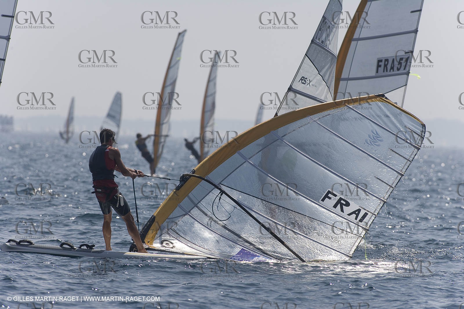 25 04 2007 - 2007 Semaine Olympique Française - Hyères (South of France) - Day 4 - Team France - RS:X