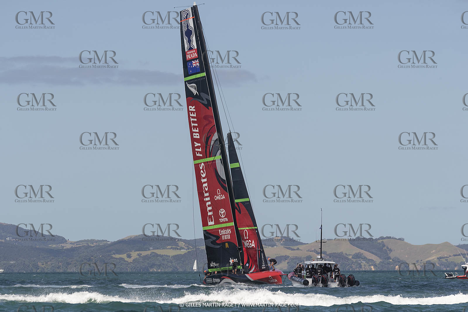 11 01 2021, Auckland (NZL), 36th America's Cup, Practice Racing