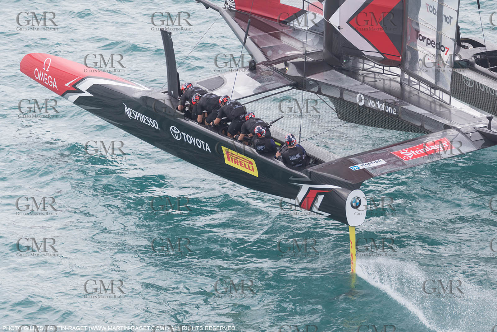 10 06 2017 - Bermuda (BDA) - 35th America's Cup Bermuda 2017 - Louis Vuitton America's Cup Challenger Playoffs final, Day 1