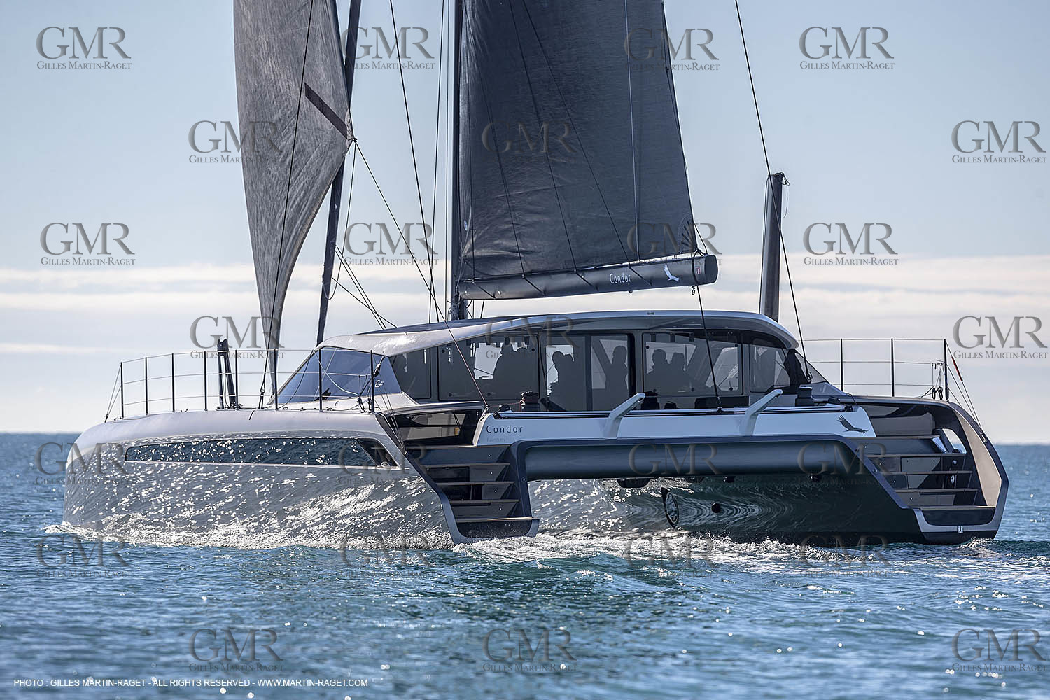 05 02 2019, La Grande Motte (FRA,34), Gunboat 68 sail testing  2