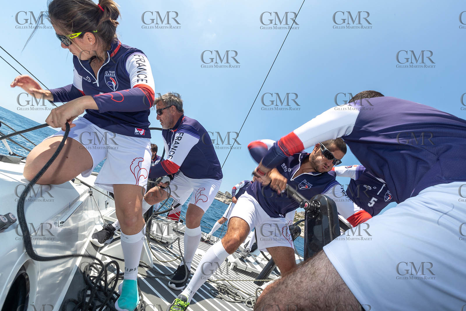 07 06 2021, Marseille (FRA,13), SSL Team France, Entraînement à bord de Tonerre de Glenn