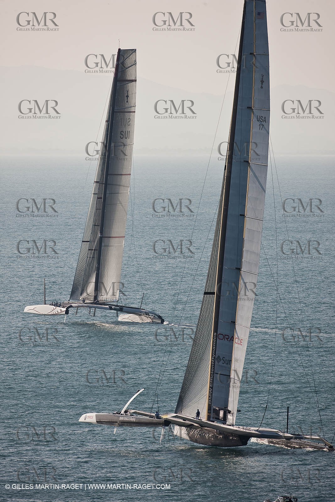 11 02 2010 - Valencia (ESP) - 33rd America's Cup - BMW ORACLE Racing - Day off 2