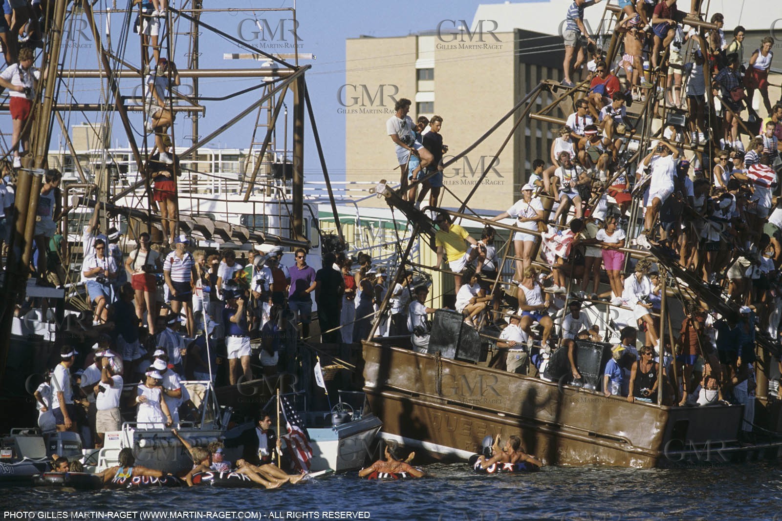 Sailing, Yacht Racing, 26th America's Cup Fremantle 1987