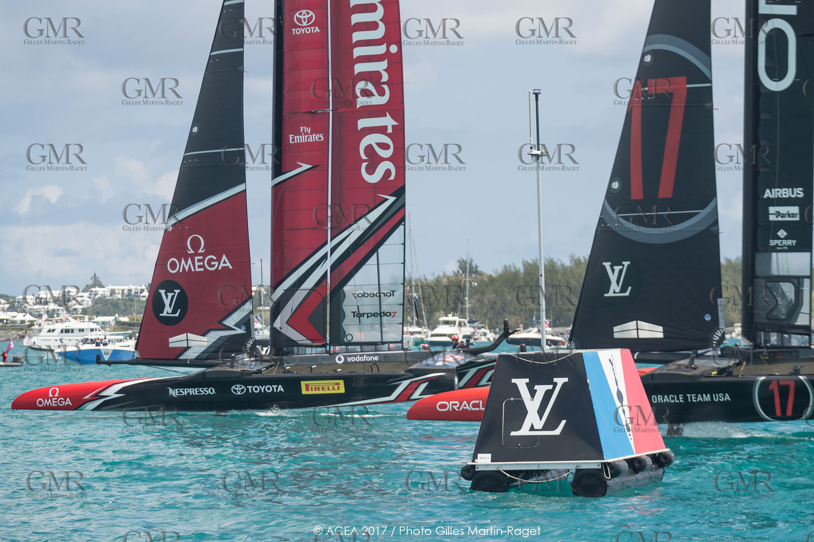 17 06 2017 - Bermuda (BDA) - 35th America's Cup 2017 - 35th America's Cup Match Presented by Louis Vuitton, Race day 1