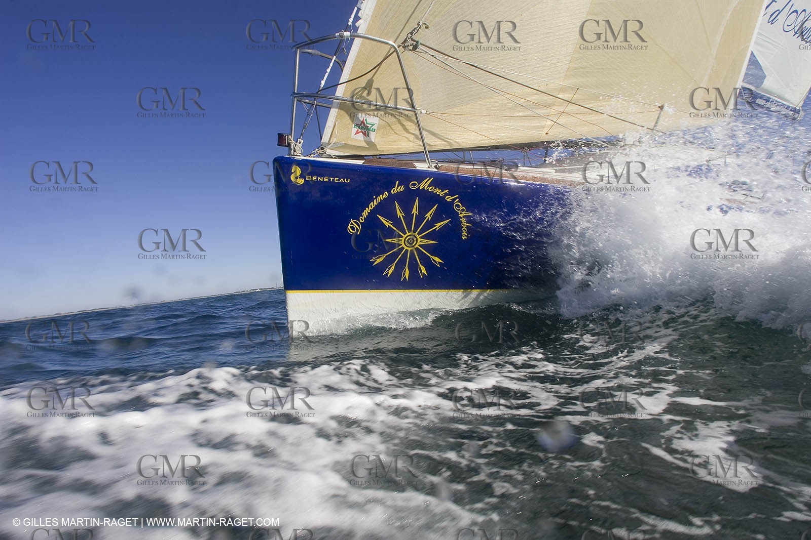 15 02 2007 - La Grande Motte (FRA) - Onedesign Figaro II - Thierry Duprey du Vorsent (Domaine de Monts d'Arbois)