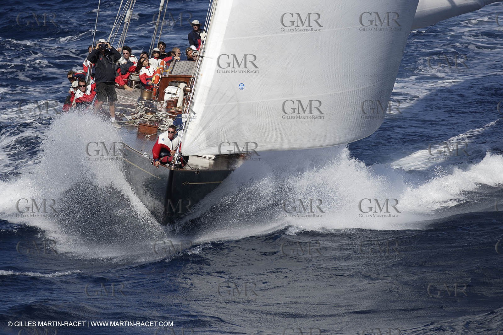 07 10 2006 - Saint Tropez (Fr) - Voiles de Saint Tropez 2006 - Classic Yachts - Shamrock V
